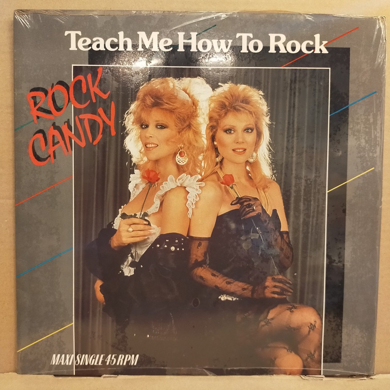 ROCK CANDY – TEACH ME HOW TO ROCK (1987) - 12'' 45RPM MAXI SINGLE 2.EL PLAK