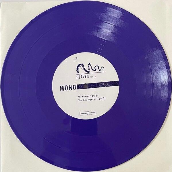 MONO (JAPAN) - HEAVEN VOL 3 (2025) - 10'' 45RPM EP (3 TRACKS) / POST ROCK SIFIR PLAK