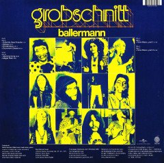 GROBSCHNITT - BALLERMANN (1974) - PLAK SIFIR