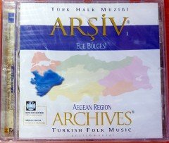 EGE BÖLGESİ ARŞİV 1 / TÜRK HALK MÜZİĞİ / TURKISH FOLK MUSIC CD SIFIR