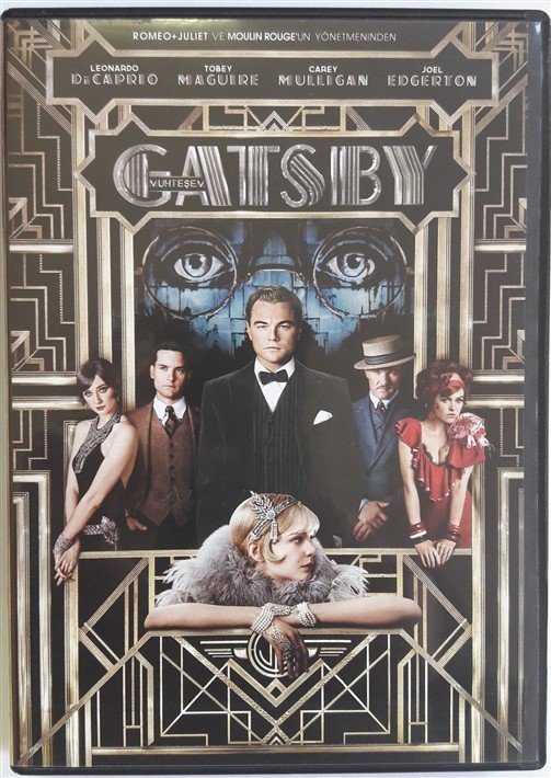 THE GREAT GATSBY (2013) - MUHTEŞEM GATSBY - LEONARDO DiCAPRIO - TOBEY MAGUIRE - BAZ LUHRMANN - DVD 2.EL (F. SCOTT FITZGERALD)
