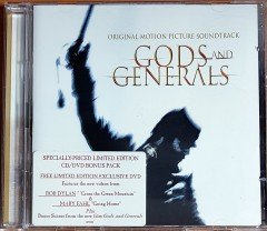GODS AND GENERALS SOUNDTRACK / JOHN FRIZZELL, RANDY EDELMAN, BOB DYLAN, MARY FAHL (2012) COLUMBIA / SONY MUSIC SOUNDTRAX CD+DVD 2.EL