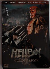 HELLBOY II THE GOLDEN ARMY ALTIN ORDU - GUILLERMO DEL TORO - METAL KUTU 2DVD 2.EL
