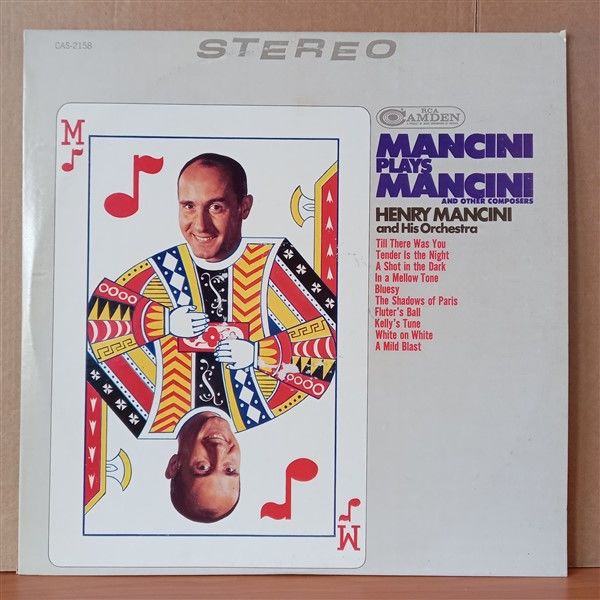 HENRY MANCINI AND HIS ORCHESTRA – MANCINI PLAYS MANCINI AND OTHER COMPOSERS (1967) - LP 2.EL PLAK