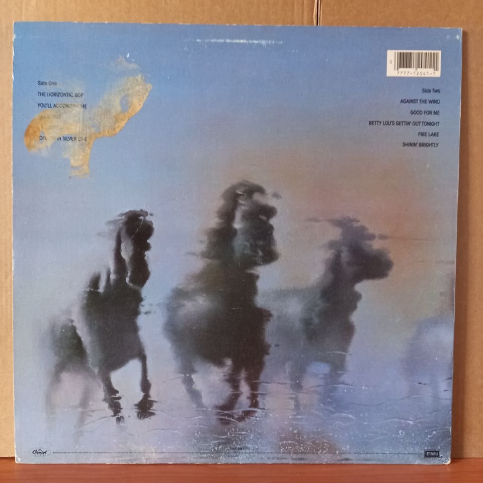 BOB SEGER & THE SILVER BULLET BAND – AGAINST THE WIND (1980) - LP 2.EL PLAK