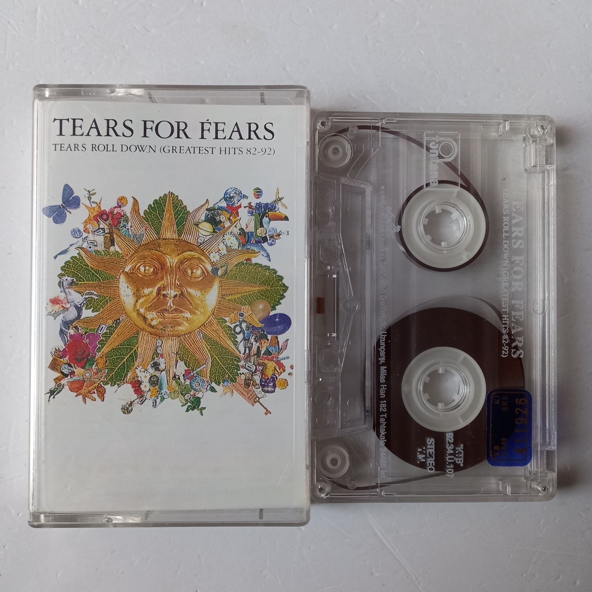 TEARS FOR FEARS – TEARS ROLL DOWN [GREATEST HITS 82-92] (1992) - KASET 2.EL
