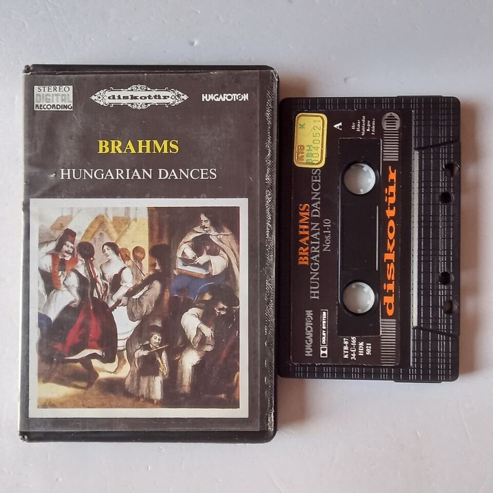 JOHANNES BRAHMS - HUNGARIAN DANCES (1987) - KASET 2.EL