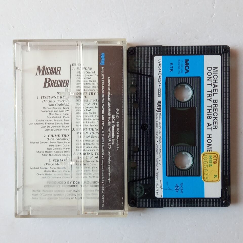 MICHAEL BRECKER - DON'T TRY THIS AT HOME (1989) - KASET 2.EL
