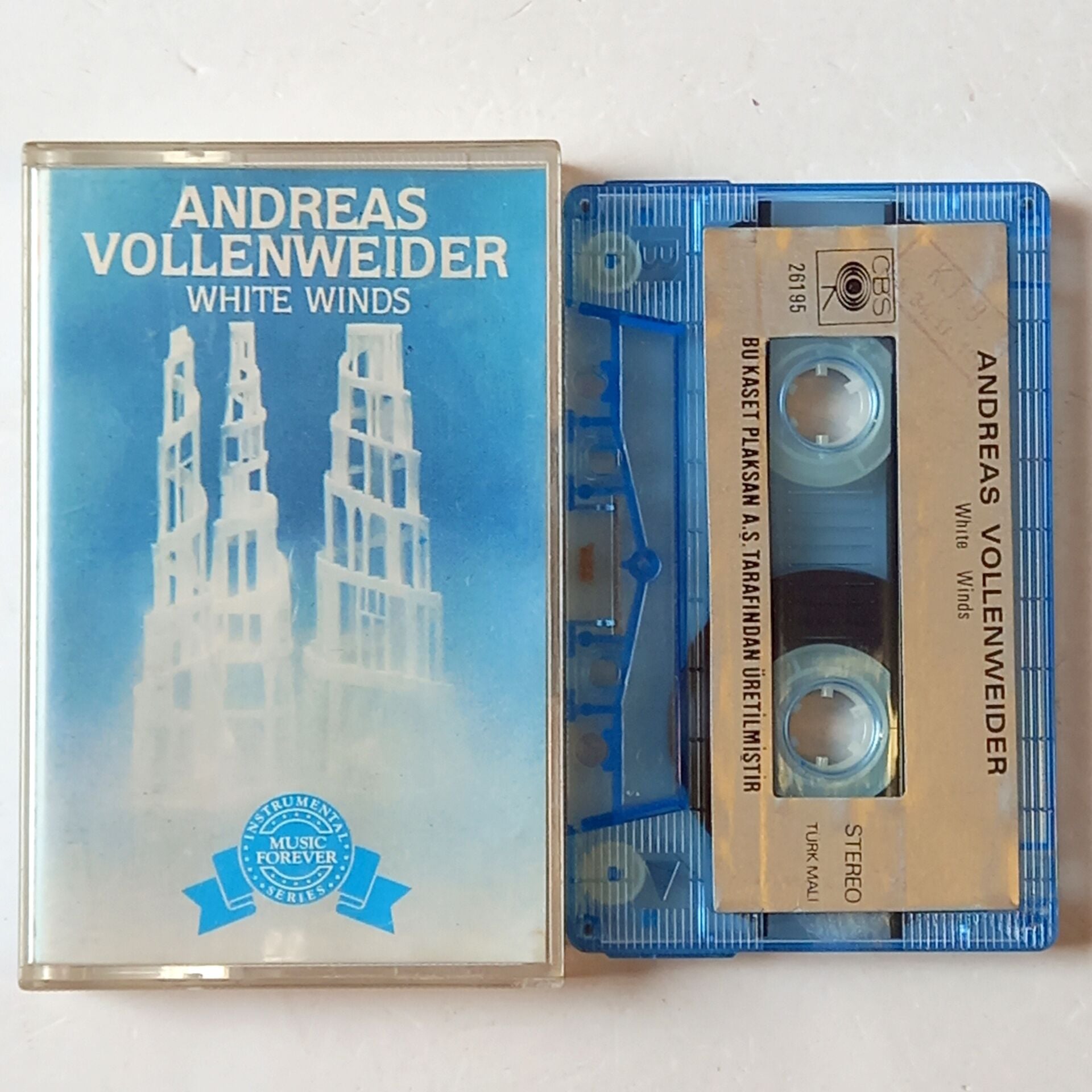 ANDREAS VOLLENWEIDER – WHITE WINDS / SEEKER'S JOURNEY (1984) - KASET 2.EL