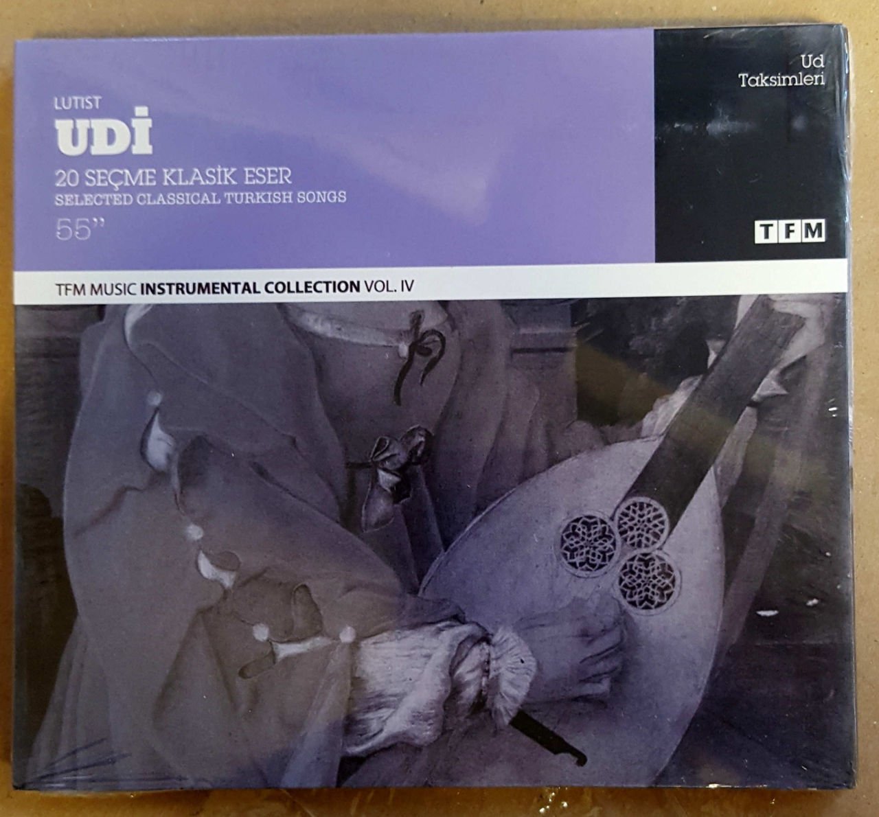 UDİ 20 SEÇME KLASİK ESER ENSTRUMENTAL TÜRK SANAT MÜZİĞİ CD SIFIR