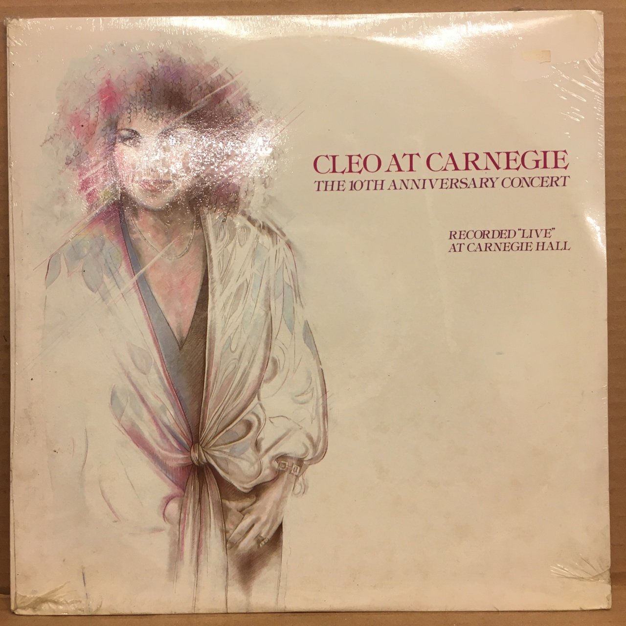 CLEO LAINE - LIVE AT CARNEGIE HALL 1983 - 1984 SIFIR 2PLAK