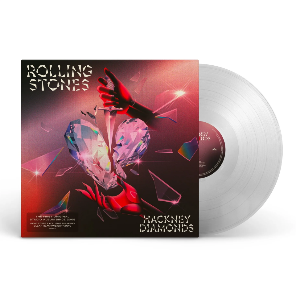 ROLLING STONES - HACKNEY DIAMONDS (2023) - LP INDIE STORE EXCLUSIVE CLEAR VINYL ŞEFFAF SIFIR PLAK