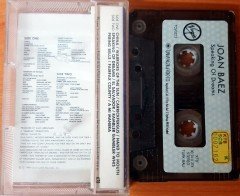 JOAN BAEZ - SPEAKING OF DREAMS (1990) TOPKAPI CASSETTE MADE IN TURKEY ''USED''  PAPER LABEL
