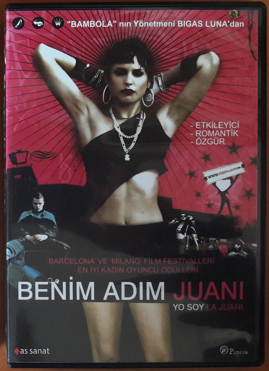 BENİM ADIM JUANI - YO SOY LA JUANI - BIGAS LUNA - DVD 2.EL