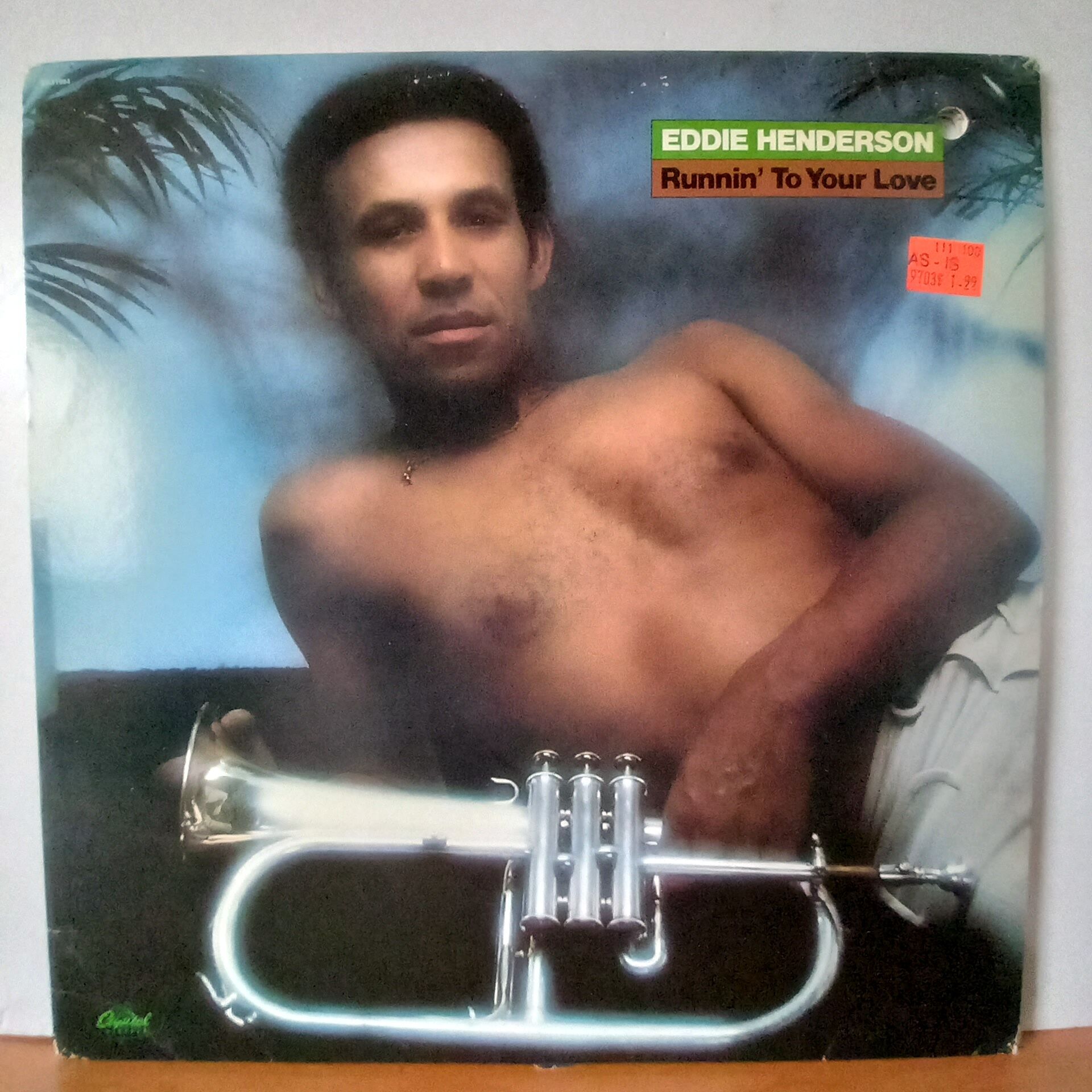 EDDIE HENDERSON – RUNNIN' TO YOUR LOVE (1979) - LP 2.EL PLAK