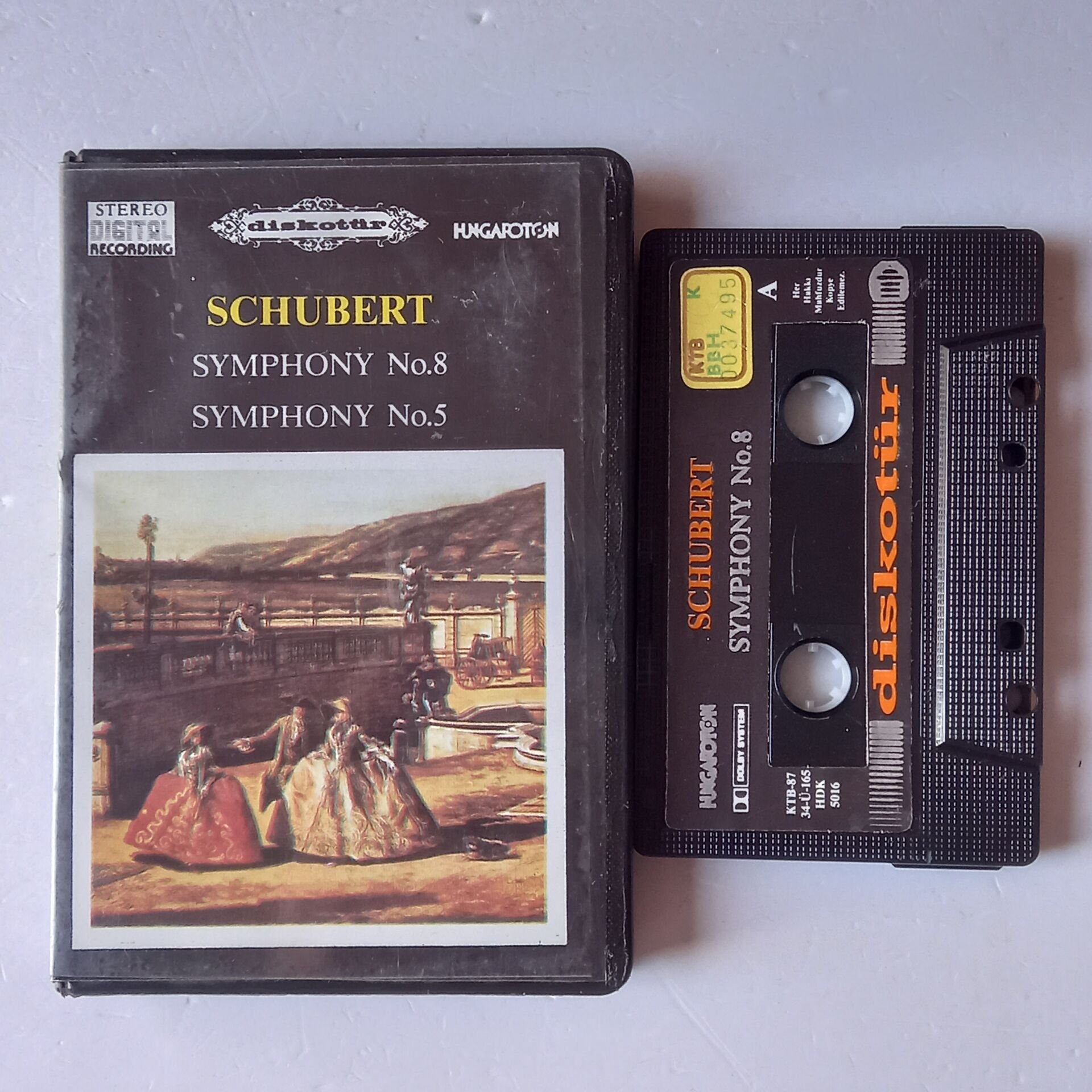 FRANZ SCHUBERT - SYMPHONY NO.8 / NO.5 (1987) - KASET 2.EL