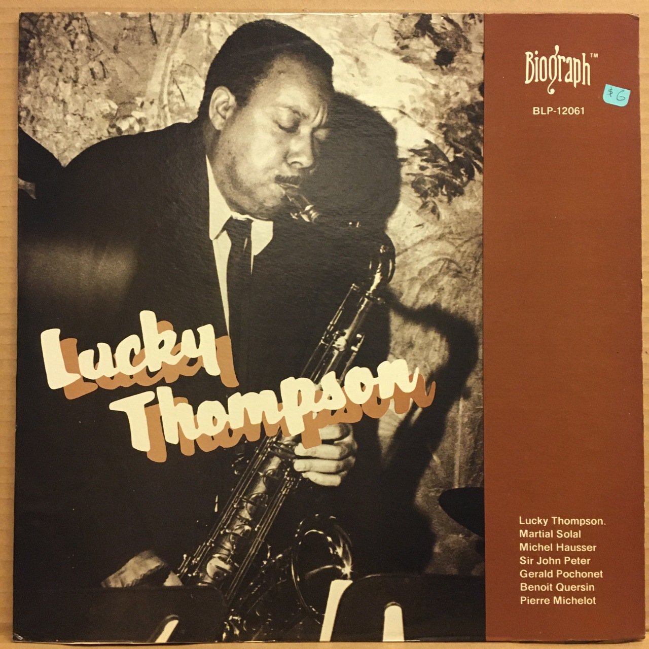 LUCKY THOMPSON - LULLABY IB RHYTHM (1979) 2.EL PLAK