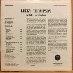 LUCKY THOMPSON - LULLABY IB RHYTHM (1979) 2.EL PLAK