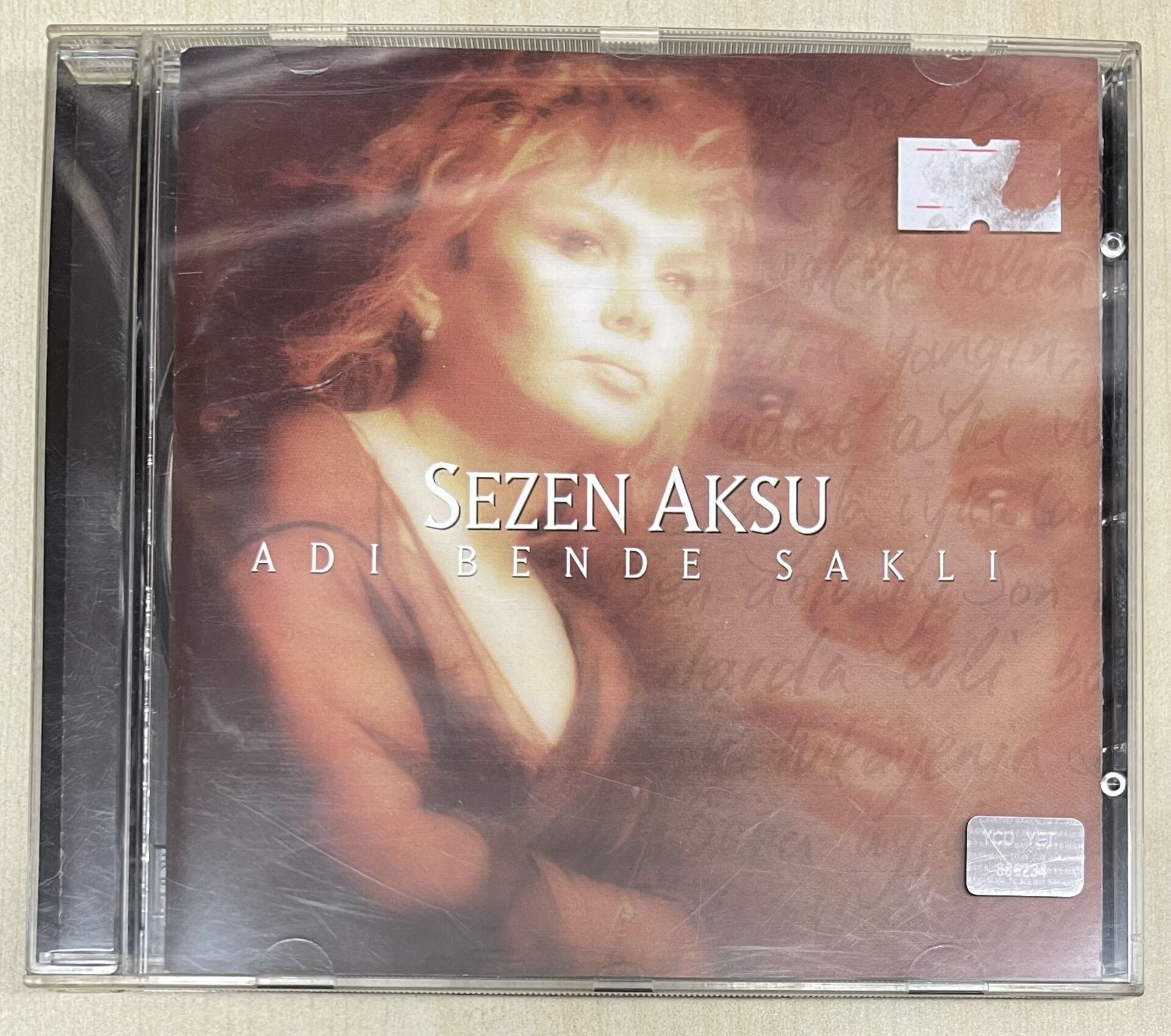 SEZEN AKSU - ADI BENDE SAKLI (1998) - CD 2.EL