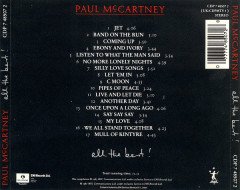 PAUL MCCARTNEY - ALL THE BEST (1987) - CD 2.EL