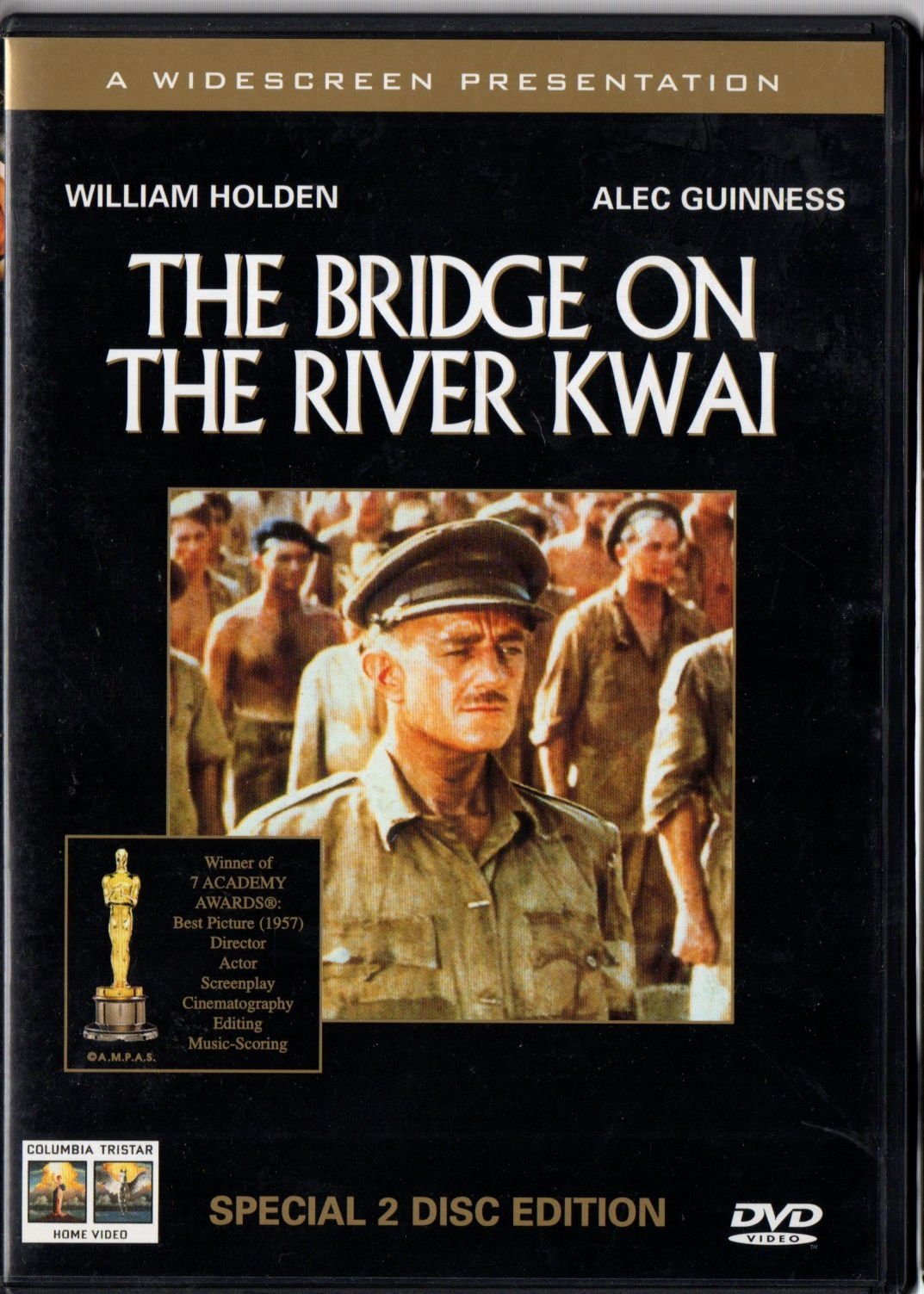 THE BRIDGE ON THE RIVER KWAI - 2 x DVD 2.EL