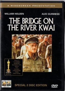 THE BRIDGE ON THE RIVER KWAI - 2 x DVD 2.EL