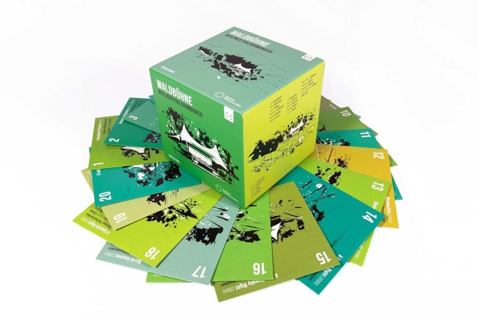 WALDBÜHNE - BERLINER PHILHARMONIKER - 20 x BLU-RAY BOX / AMBALAJINDA SIFIR