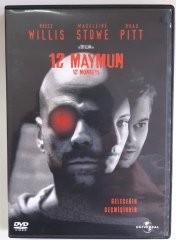 12 MAYMUN - 12 MONKEYS - BRUCE WILLIS - BRAD PITT - TERRY GILLIAM - DVD 2.EL