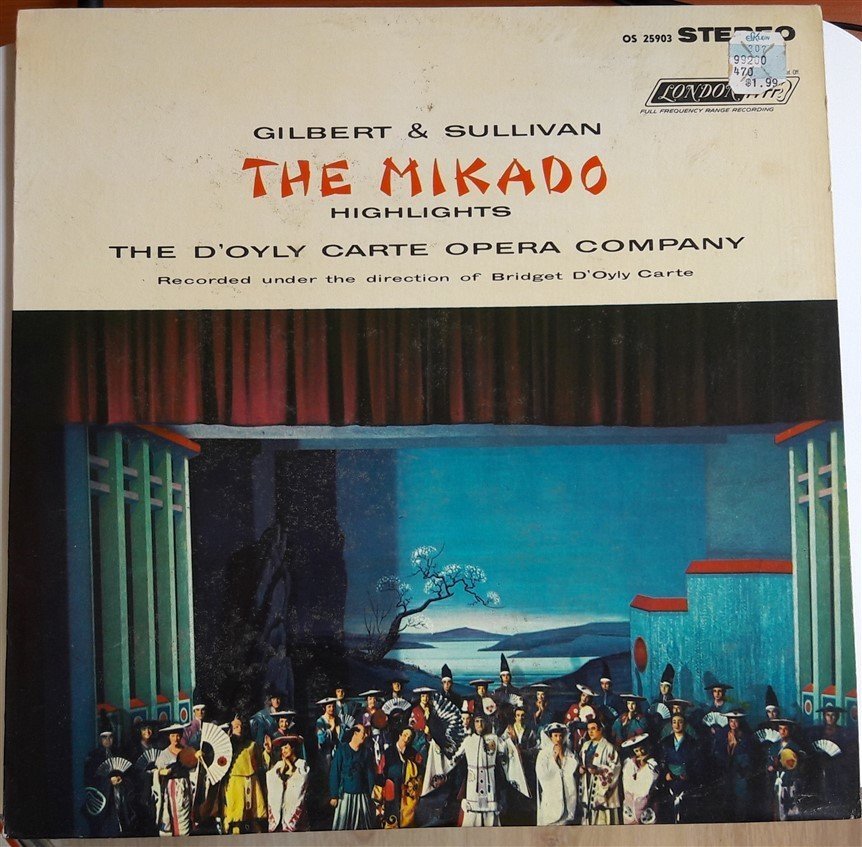 MIKADO GILBERT & SULLIVAN - 2.EL PLAK