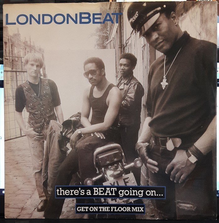 LONDON BEAT - THERE'S A BEAT GOING ON... (1988) - 12'' MAXI SINGLE PLAK 2.EL
