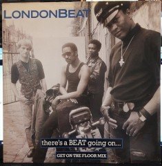 LONDON BEAT - THERE'S A BEAT GOING ON... (1988) - 12'' MAXI SINGLE PLAK 2.EL