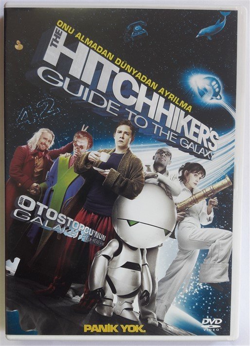BİR OTOSTOPÇU'NUN GALAKSİ REHBERİ - THE HITCHHIKER'S GUIDE TO THE GALAXY - DVD 2.EL
