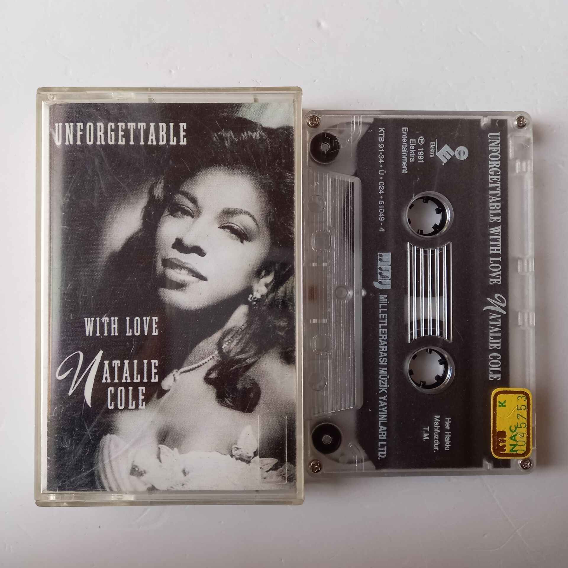NATALIE COLE – UNFORGETTABLE WITH LOVE (1991) - KASET 2.EL