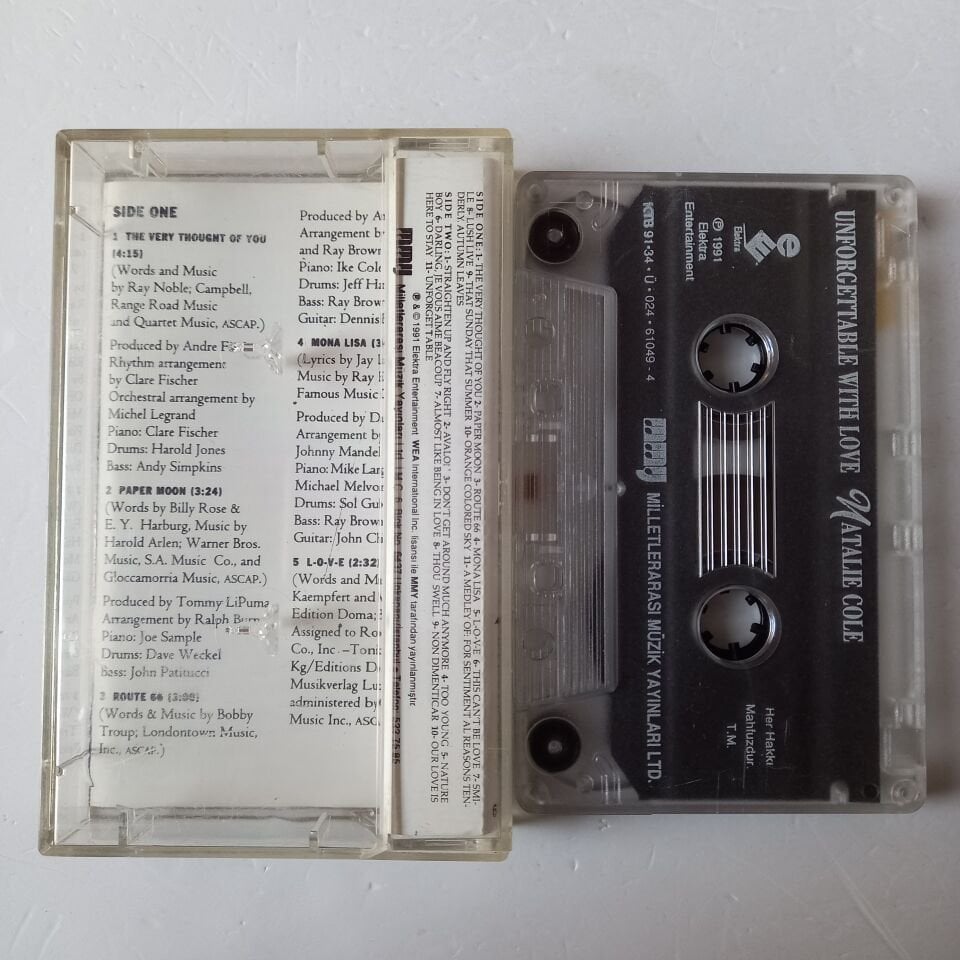 NATALIE COLE – UNFORGETTABLE WITH LOVE (1991) - KASET 2.EL