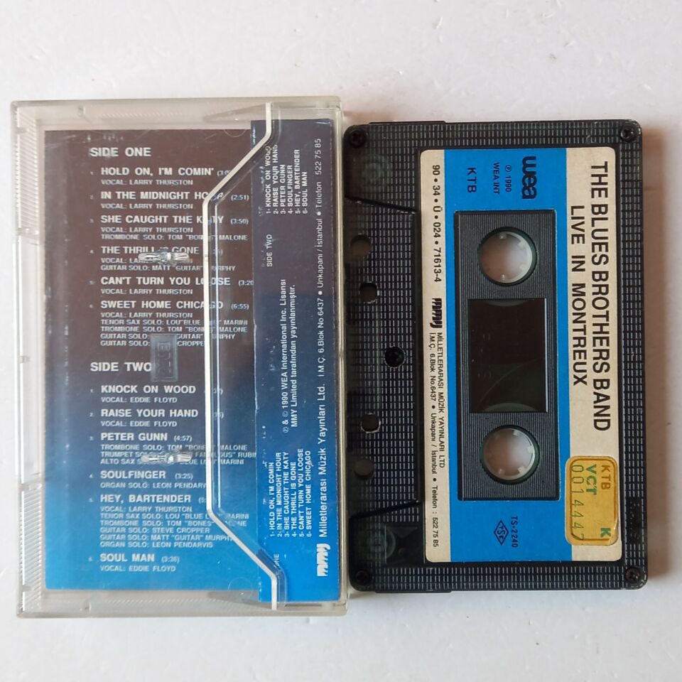 THE BLUES BROTHERS BAND - LIVE IN MONTREUX (1990) - KASET 2.EL