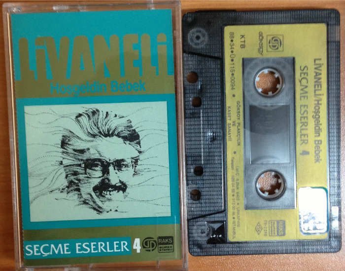 ZÜLFÜ LİVANELİ SEÇME ESERLER 4 KASET 2.EL