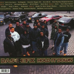 DAS EFX - HOLD IT DOWN (1995) - 2LP 180GR 2019 EDITION SIFIR PLAK