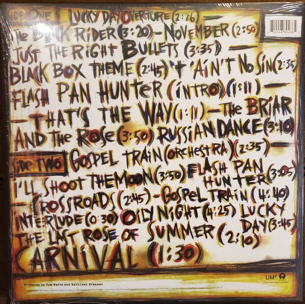 TOM WAITS - THE BLACK RIDER (1993) - LP 180GR 2023 EDITION SIFIR PLAK