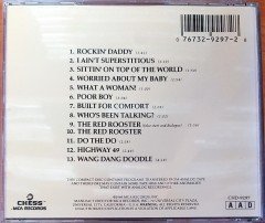 HOWLIN' WOLF - THE LONDON HOWLIN' WOLF SESSIONS FEAT. ERIC CLAPTON STEVE WINWOOD BILL WYMAN CHARLIE WATTS (1989) MCA CHESS CD 2.EL