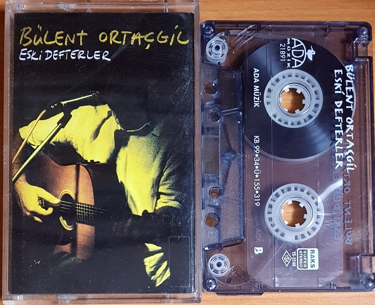 BÜLENT ORTAÇGİL - ESKİ DEFTERLER (1999) ADA MÜZİK KASET 2.EL