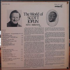 THE WORLD OF SCOTT JOPLIN, MAX MORATH (1973) - PLAK 2.EL