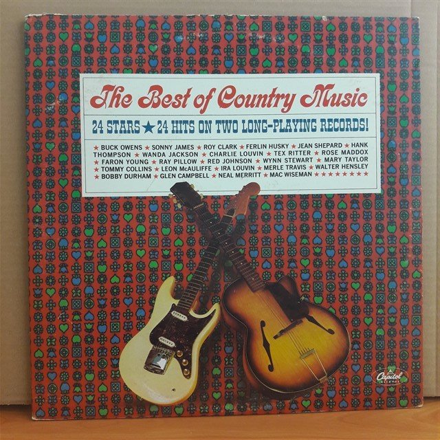 THE BEST OF COUNTRY MUSIC - 2LP 2.EL PLAK
