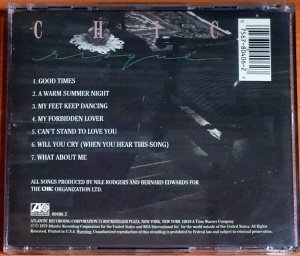 CHIC - RISQUE (1979) - CD 2.EL