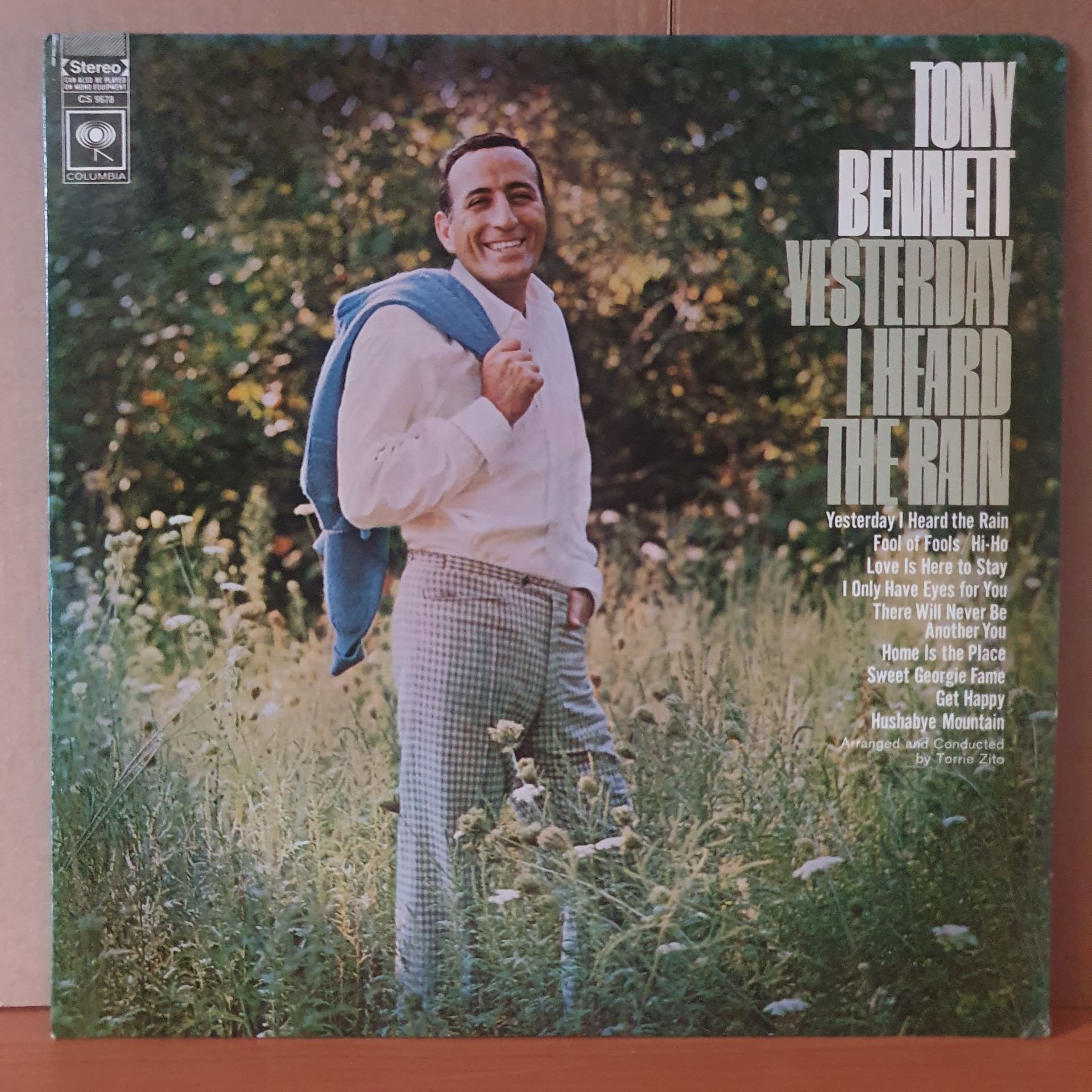 TONY BENNETT - YESTERDAY I HEARD THE RAIN (1968) - LP 2.EL PLAK