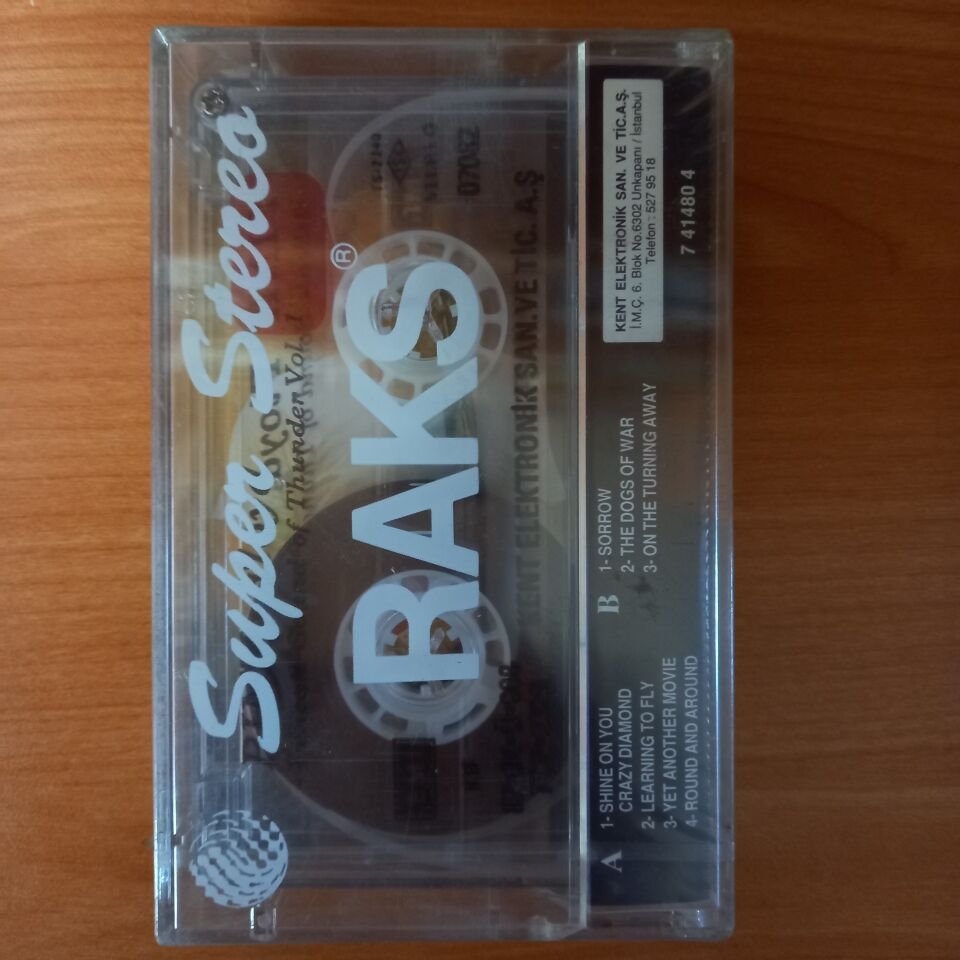 PINK FLOYD - DELICATE SOUND OF THUNDER VOL.1 (1987) - KASET SIFIR