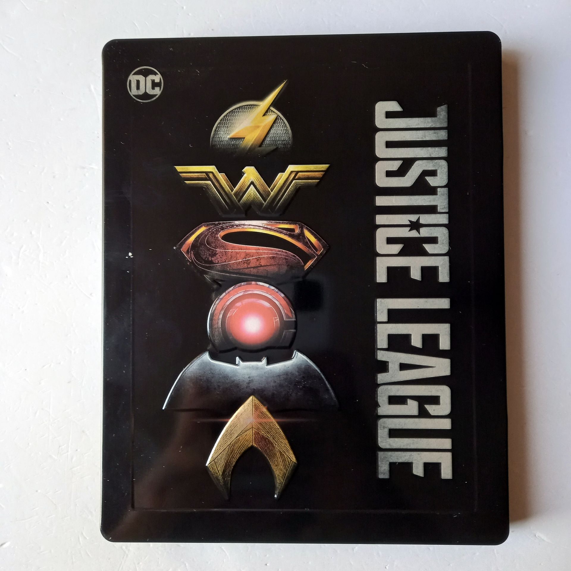 JUSTICE LEAGUE - BEN AFFLECK, GAL GADOT, JASON MOMOA - YÖN.: ZACK SNYDER - BLU-RAY STEELBOOK METAL KUTU 2.EL