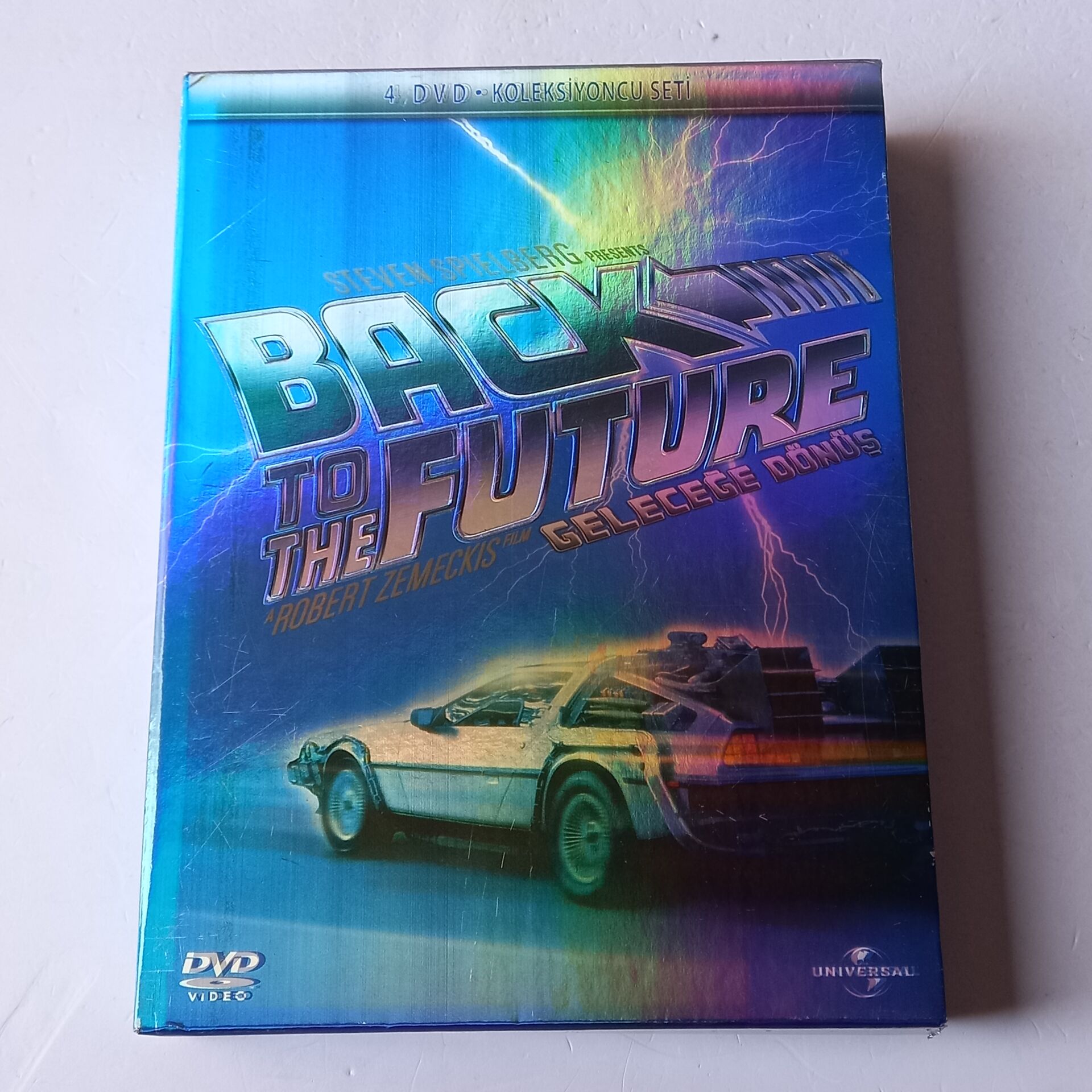 BACK TO THE FUTURE - GELECE DÖNÜŞ - 4DVD BOX SET 2.EL