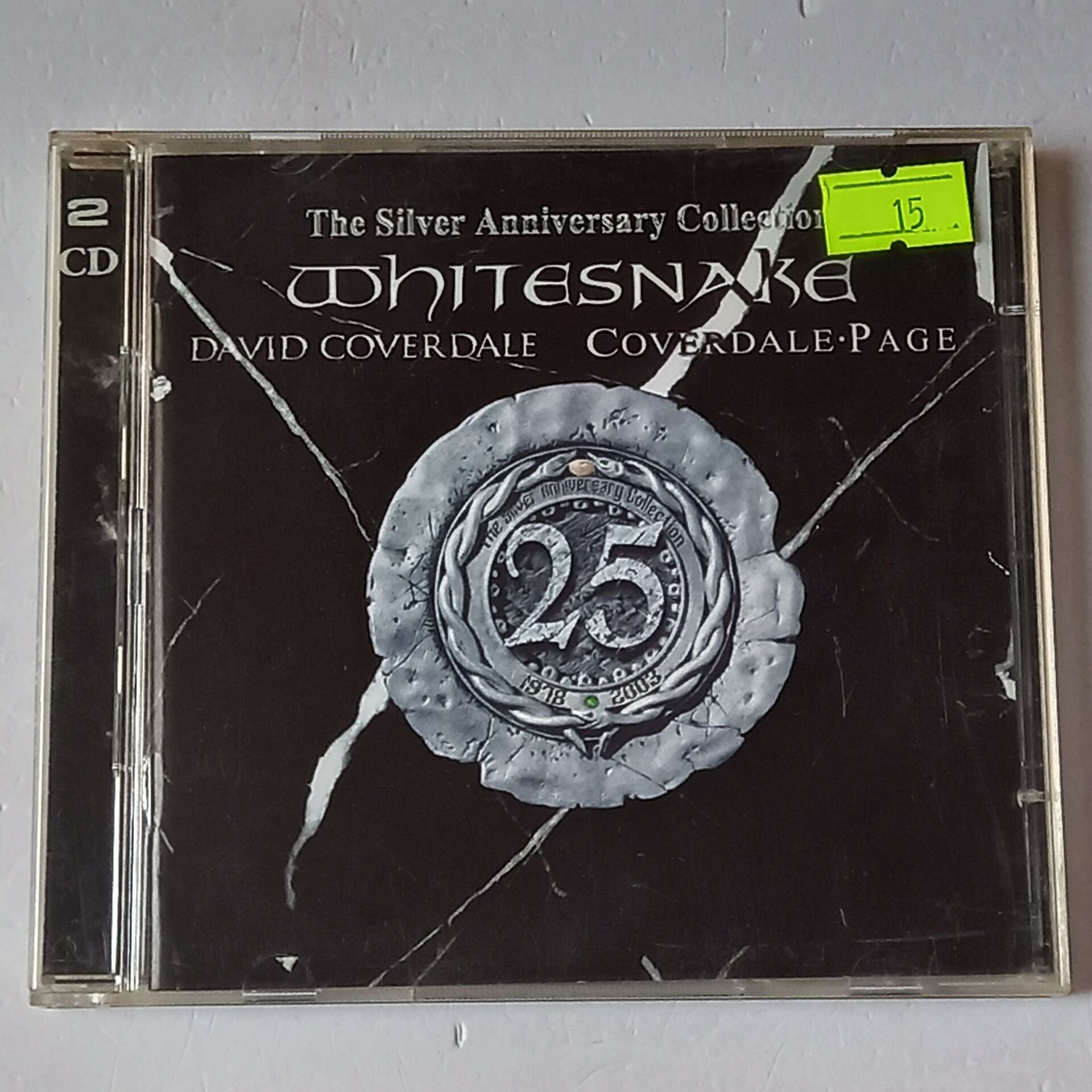 WHITESNAKE – THE SILVER ANNIVERSARY COLLECTION (2003) - CD REMASTERED 2.EL