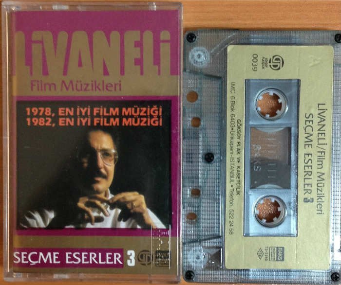 ZÜLFÜ LİVANELİ SEÇME ESERLER 3 KASET 2.EL