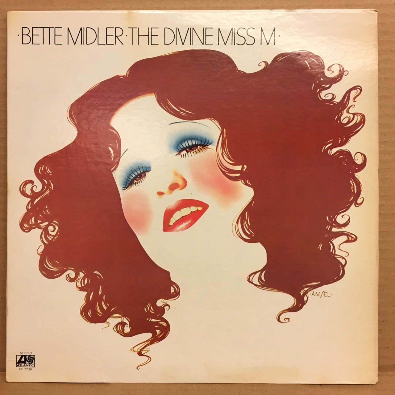 BETTE MIDLER - THE DIVINE MISS M (1972) - LP 2.EL PLAK